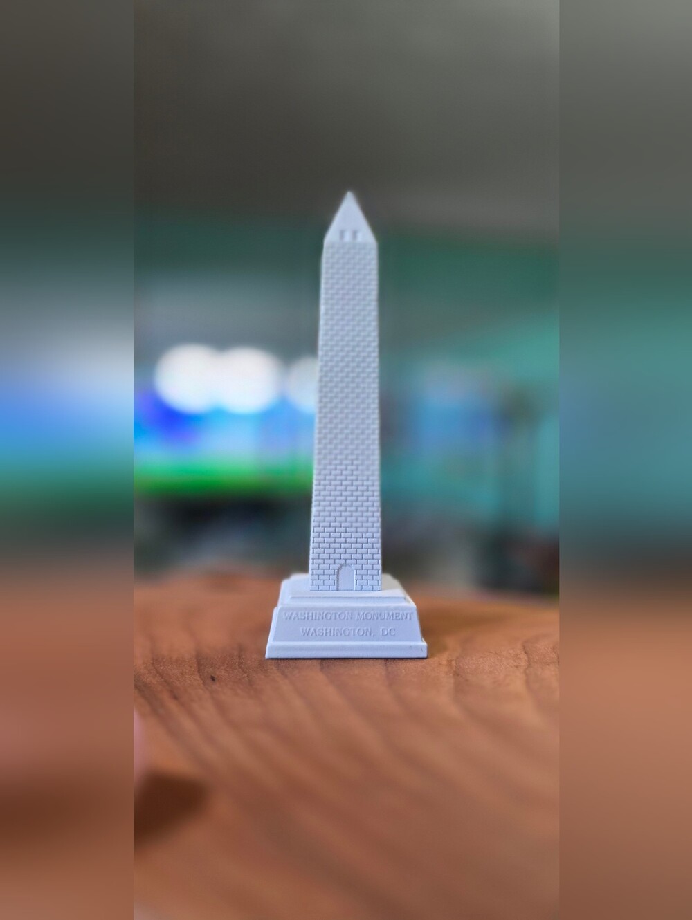 NWOT Never Used! Washington Monument Pencil Sharpener White